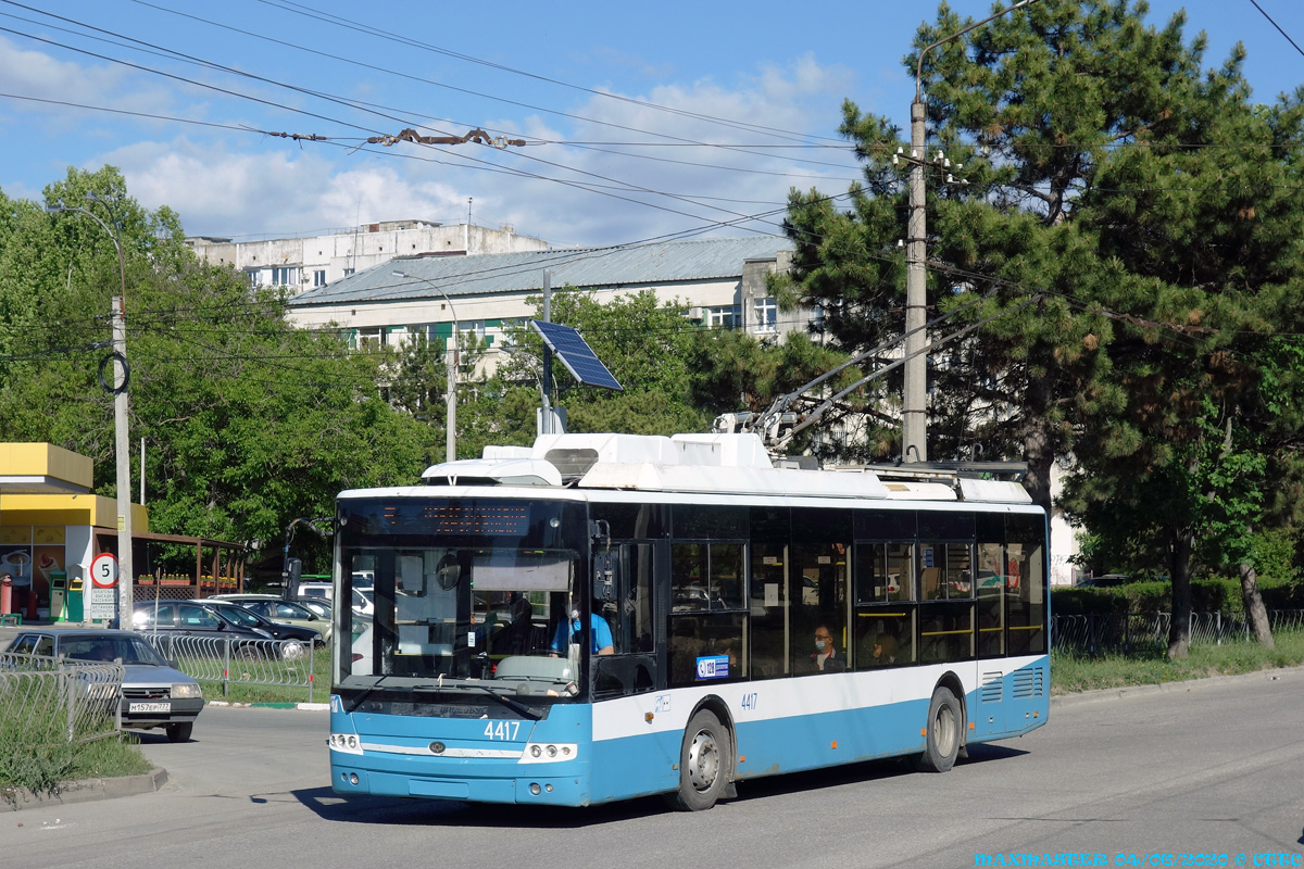 Крымский троллейбус, Богдан Т70115 № 4417