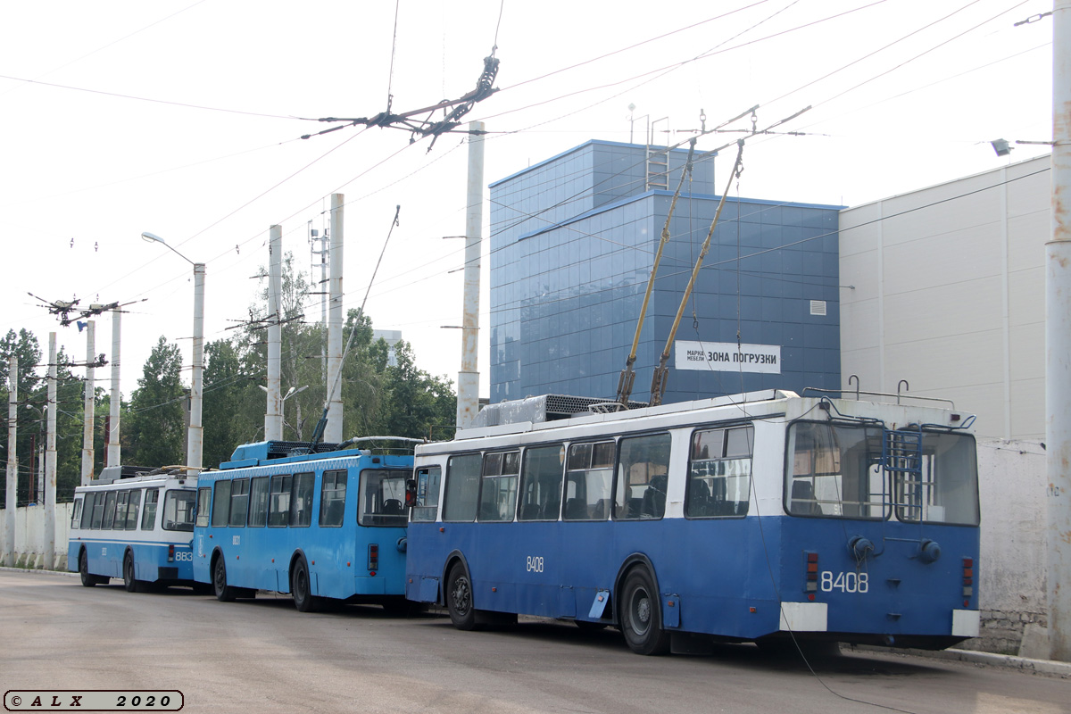 Воронеж, ЗиУ-682ГМ1 (с широкой передней дверью) № 8408 Воронеж, ЗиУ-682ГМ1 (с широкой передней дверью) № 8408