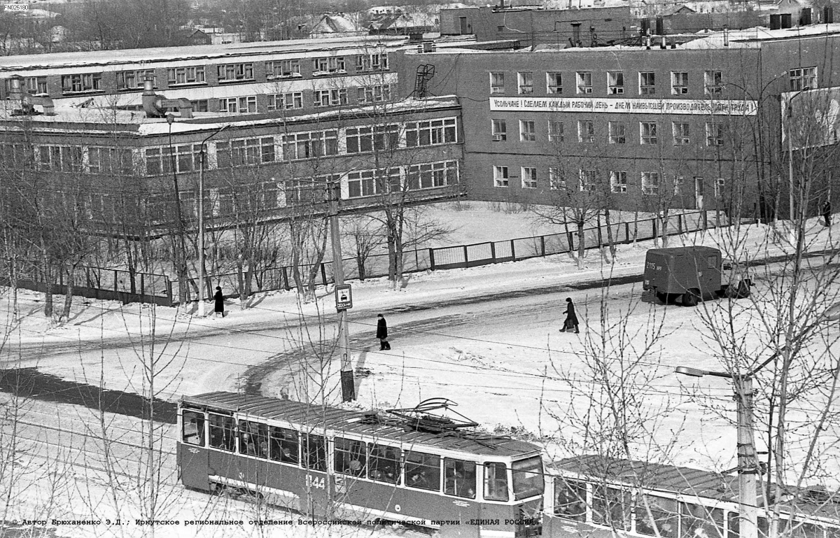 Усолье-Сибирское, 71-605 (КТМ-5М3) № 043; Усолье-Сибирское, 71-605 (КТМ-5М3) № 044; Усолье-Сибирское — Старые фотографии