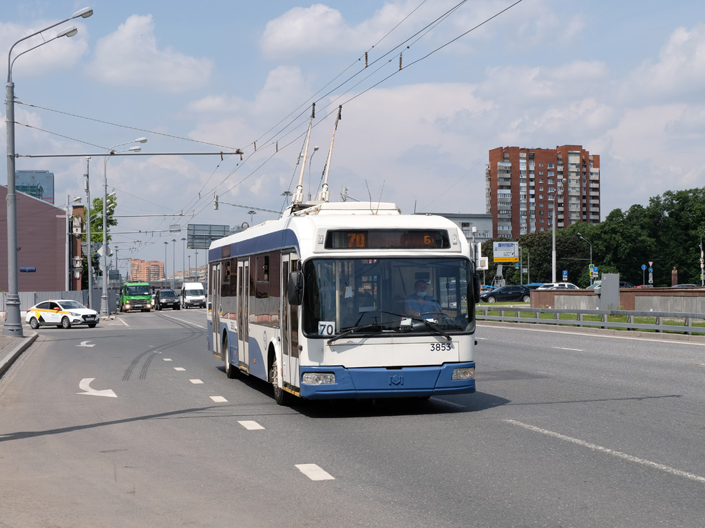 Москва, СВАРЗ-6235.01 (БКМ 32100М) № 3853