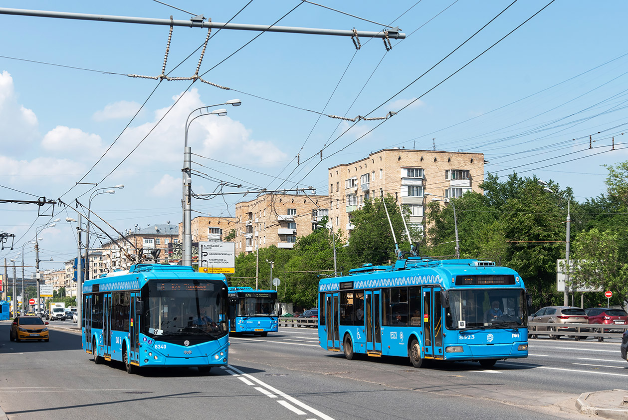 Москва, БКМ 321 № 8340; Москва, БКМ 321 № 8523