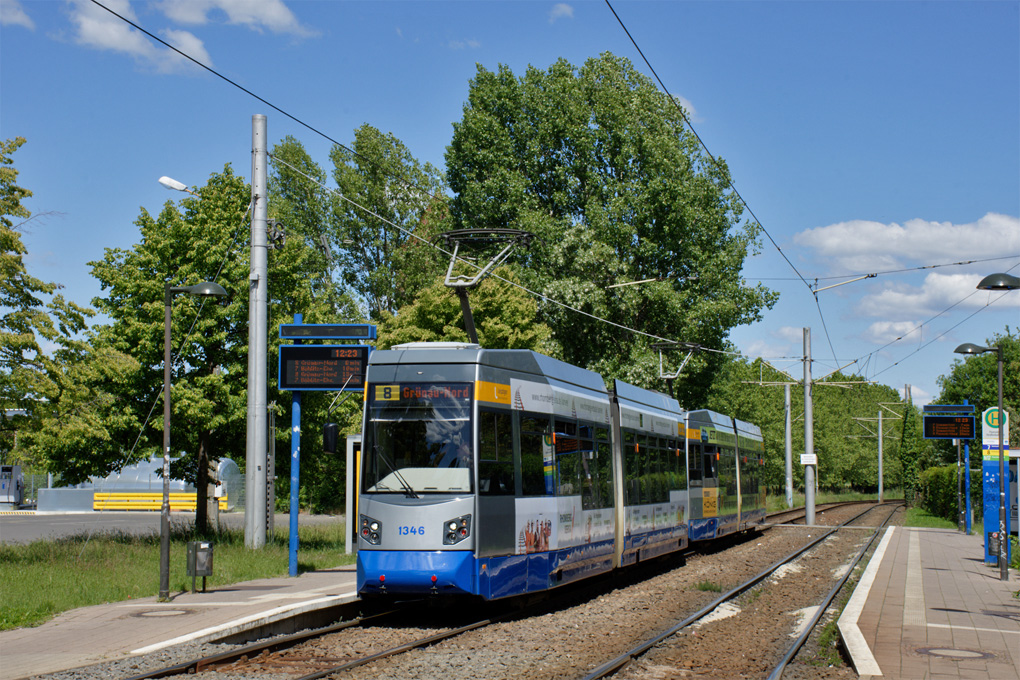 Leipzig, HeiterBlick NGTW6L № 1346 Leipzig, HeiterBlick NGTW6L № 1346