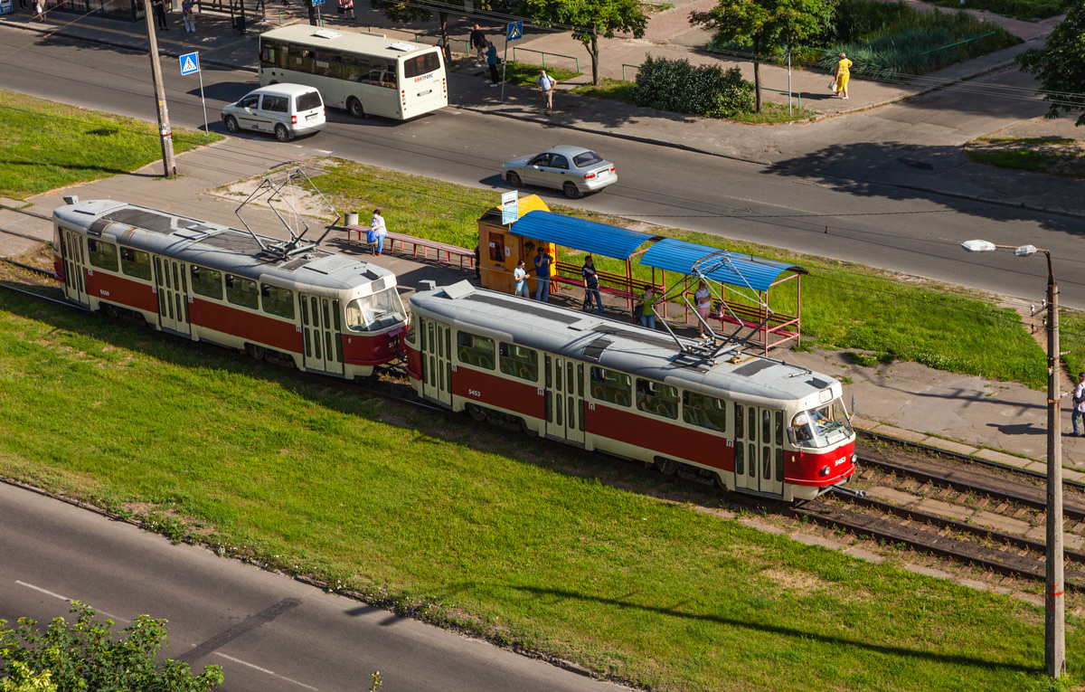 Киев, Tatra T3SU № 5559; Киев, Tatra T3SU № 5453 Киев, Tatra T3SU № 5559; Киев, Tatra T3SU № 5453