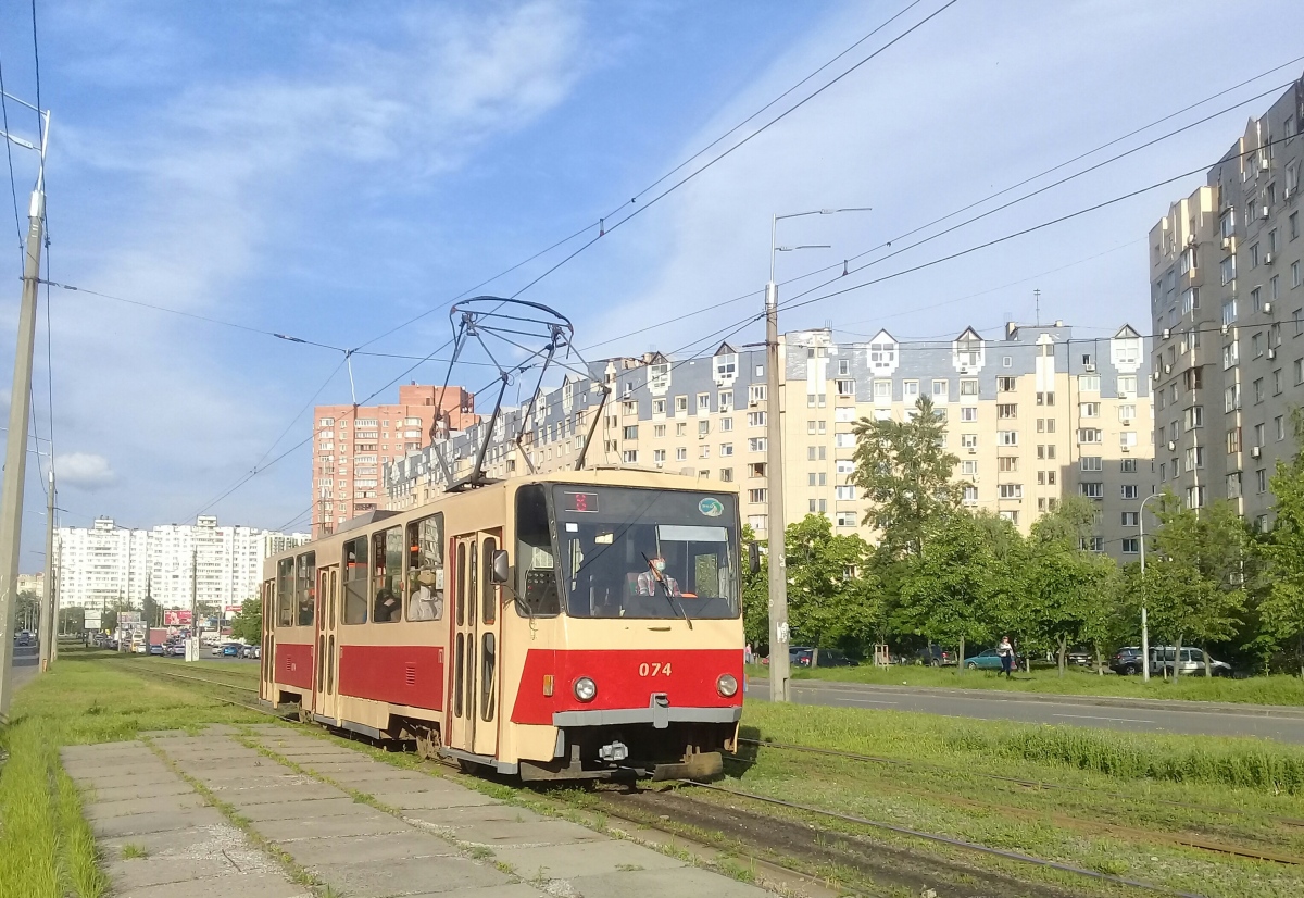 基辅, Tatra T6B5SU # 074 基辅, Tatra T6B5SU # 074