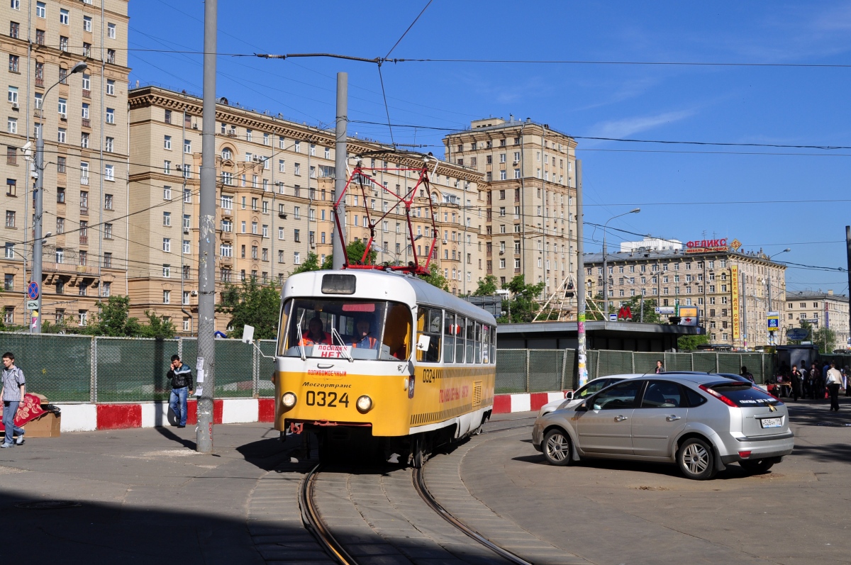 Москва, Tatra T3SU № 0324 Москва, Tatra T3SU № 0324