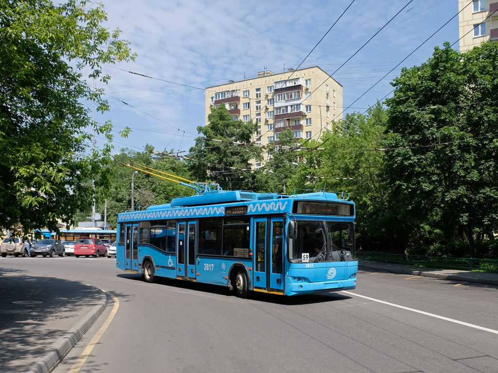 Москва, СВАРЗ-МАЗ-6235.00 № 3817