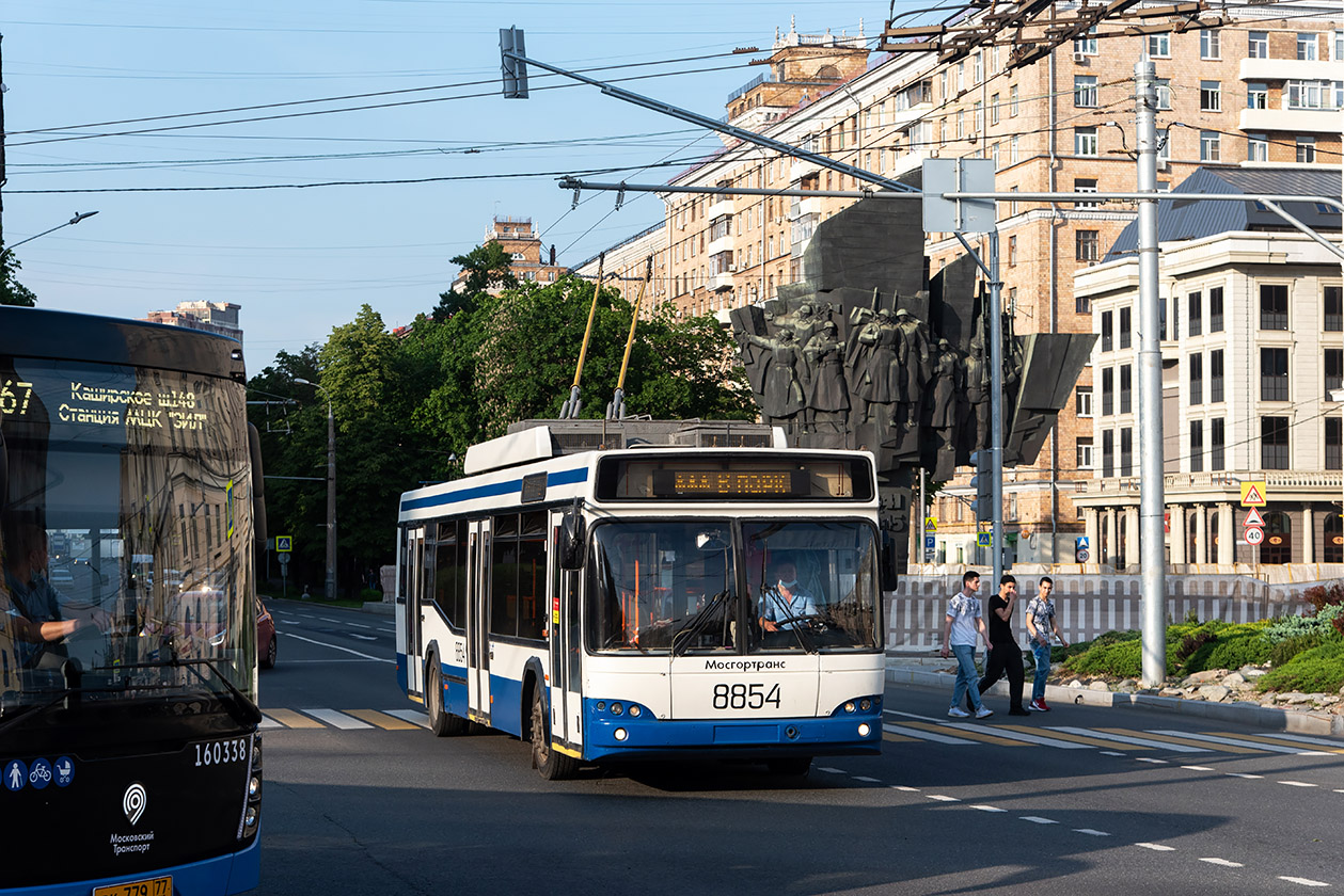 Moscow, SVARZ-MAZ-6235.00 № 8854 Moscow, SVARZ-MAZ-6235.00 № 8854