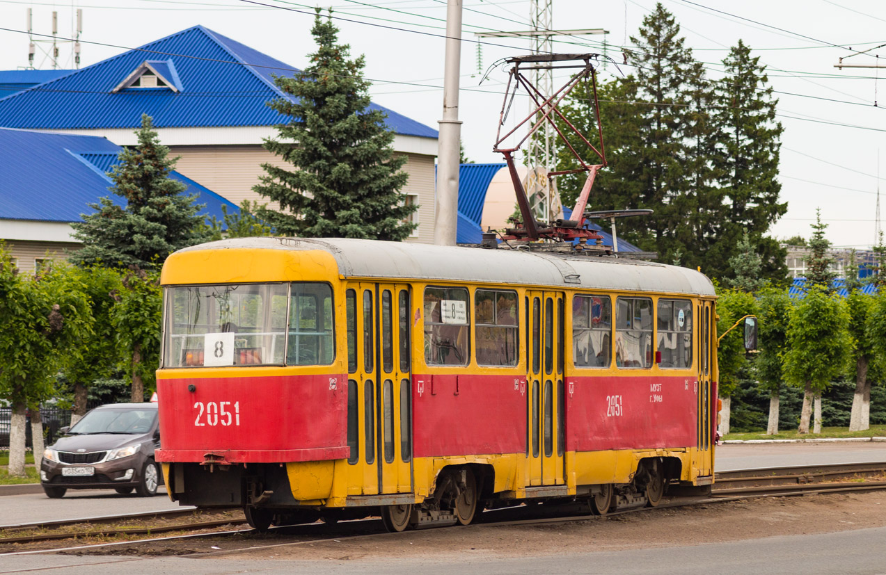 Уфа, Tatra T3D № 2051