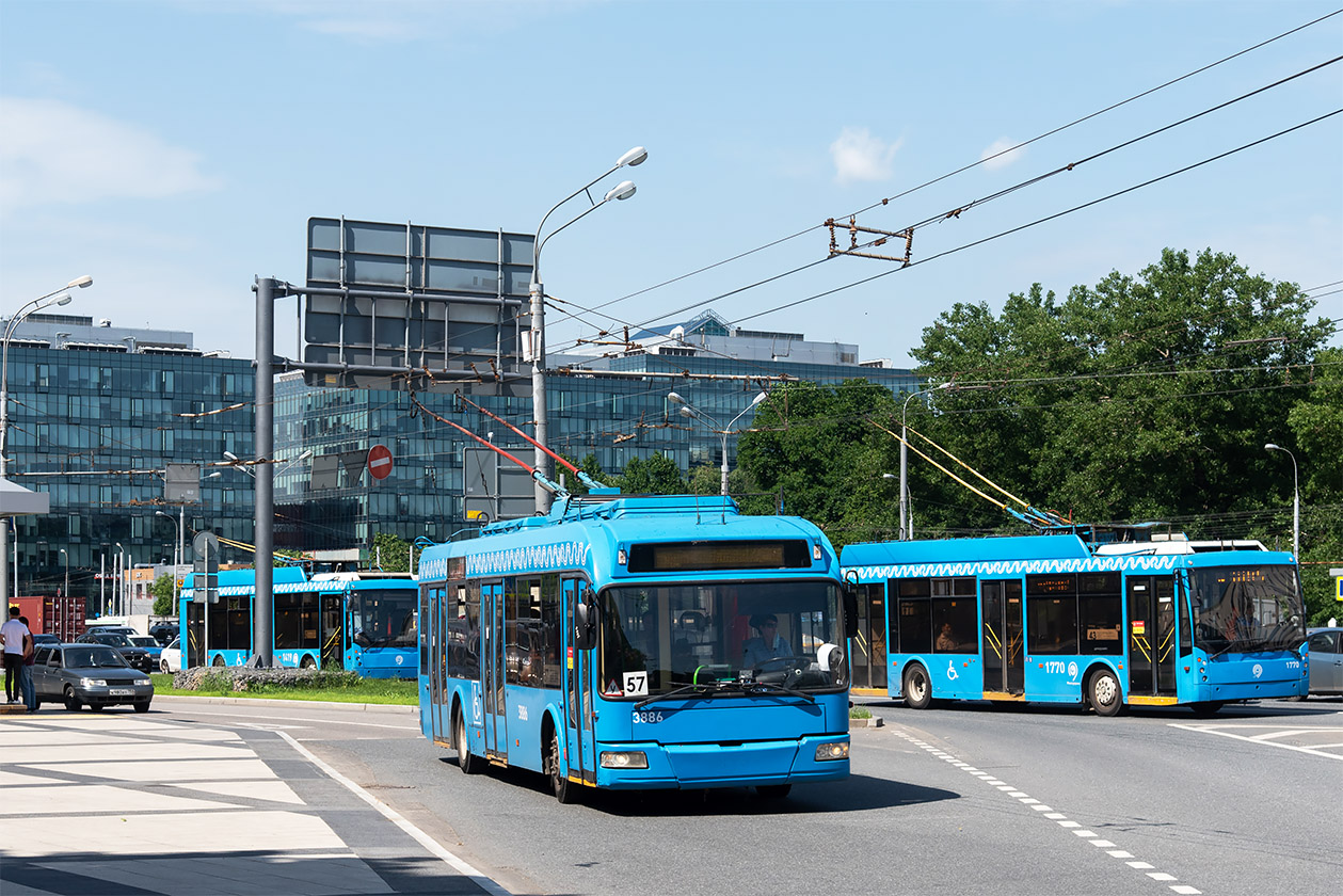 Москва, СВАРЗ-6235.01 (БКМ 32100М) № 3886