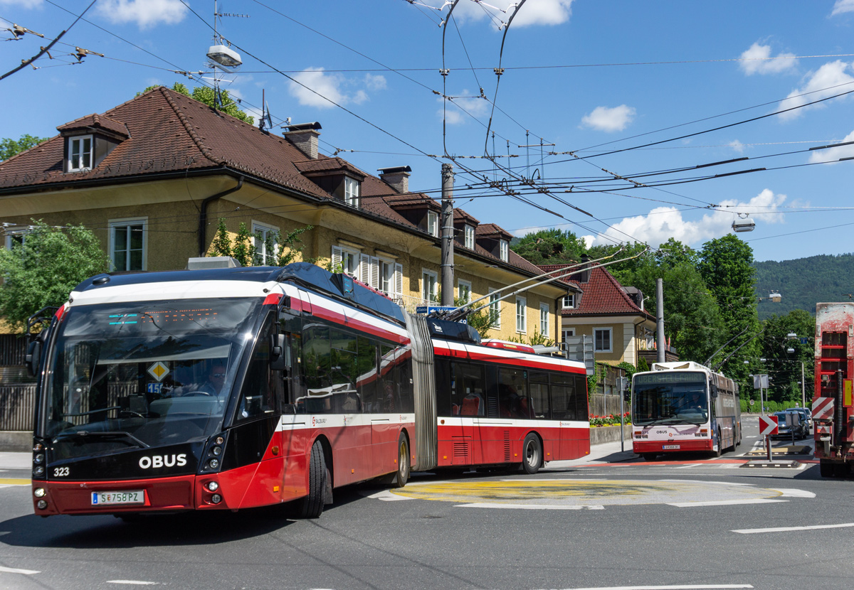 Зальцбург, Solaris Trollino III 18 AC MetroStyle № 323