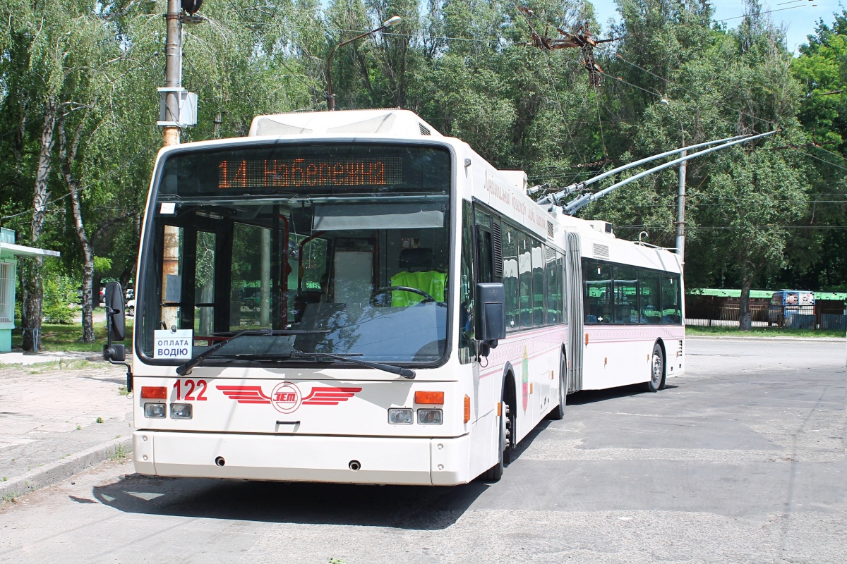 Запорожье, Van Hool AG 300T № 122
