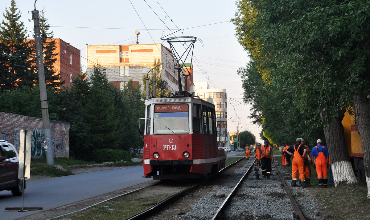 Омск, 71-605 (КТМ-5М3) № РП-13; Омск — Ремонты