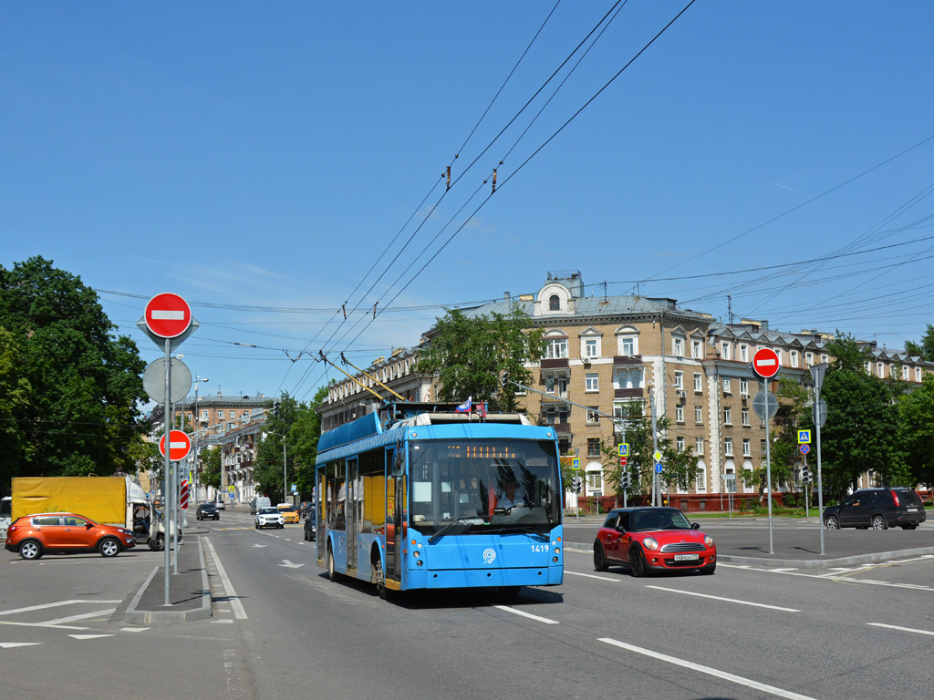 Москва, Тролза-5265.00 «Мегаполис» № 1419