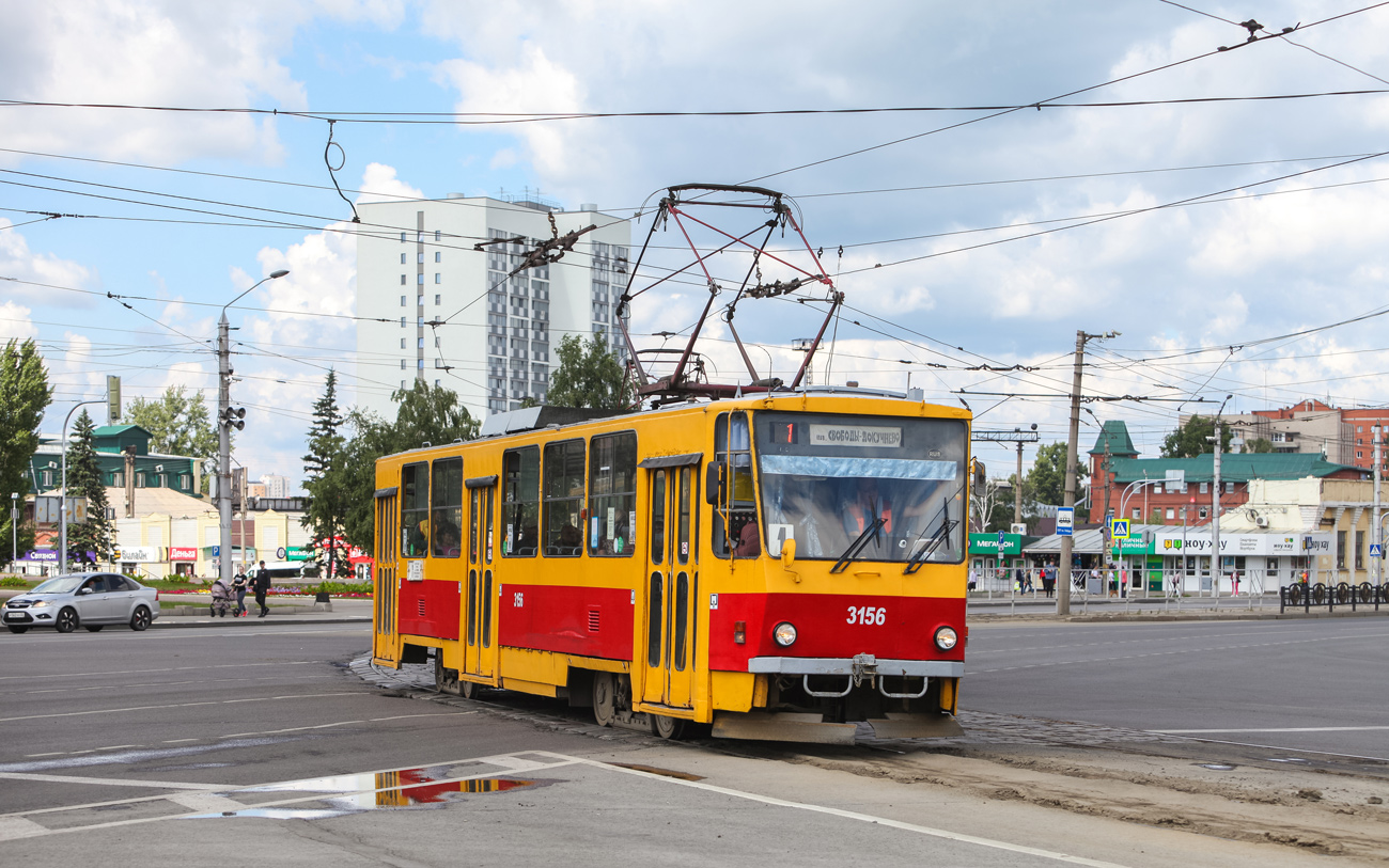 Barnaul, Tatra T6B5SU Nr. 3156