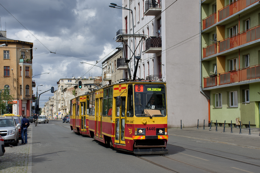 Лодз, Konstal 805Na № 1446