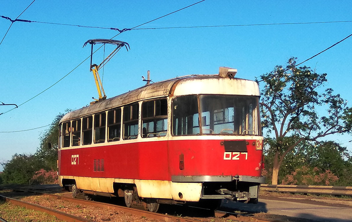Кривой Рог, Tatra T3SU № 027