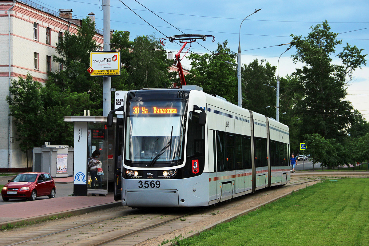 Москва, 71-414 (Pesa Fokstrot) № 3569