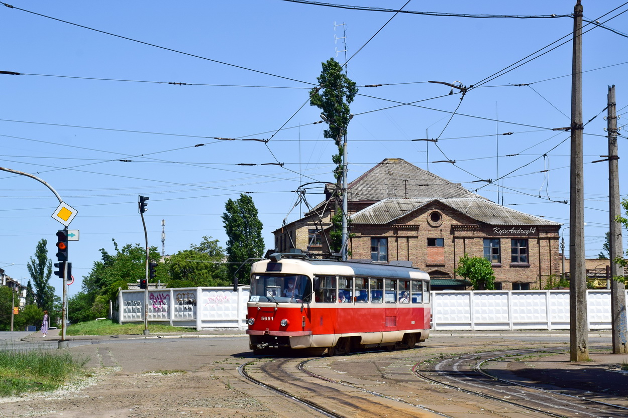 Киев, Tatra T3SUCS № 5651