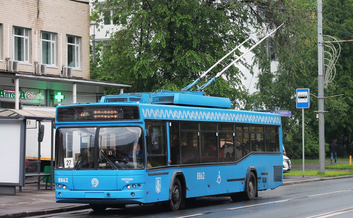 Москва, СВАРЗ-МАЗ-6235.00 № 8862