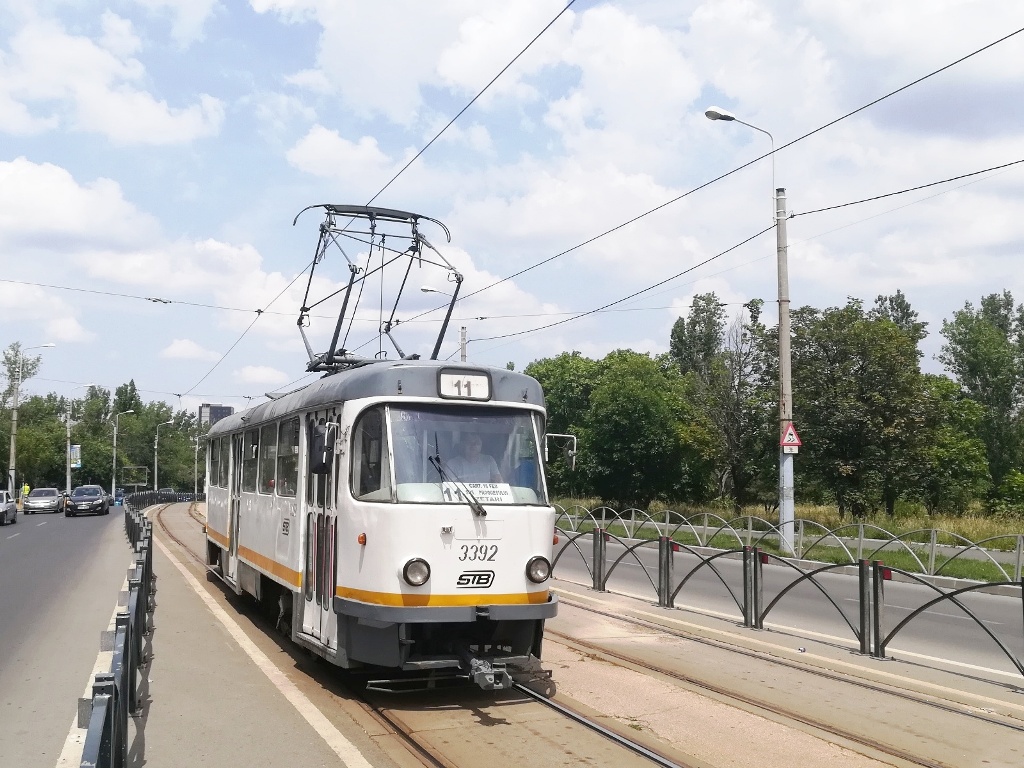 Бухарест - Илфов, Tatra T4R № 3392
