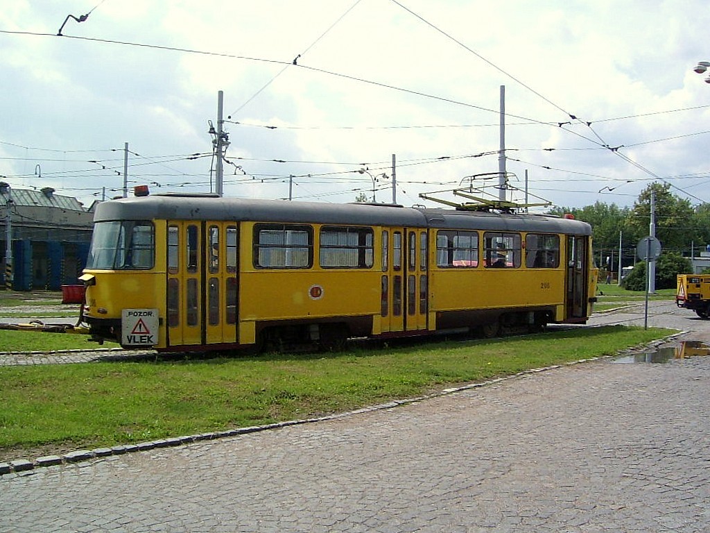 Мост ― Литвинов, Tatra T3 № 206