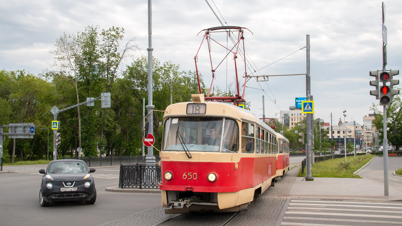 Екатеринбург, Tatra T3SU № 650