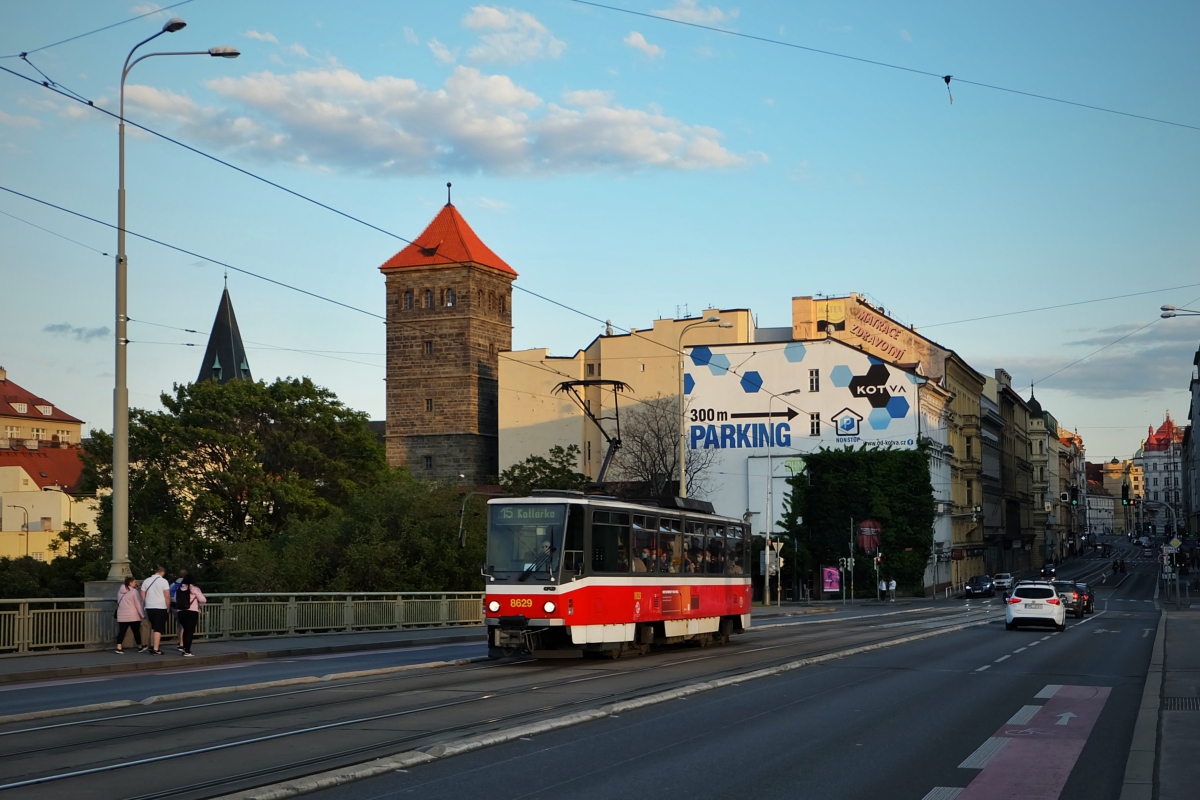 Прага, Tatra T6A5 № 8629