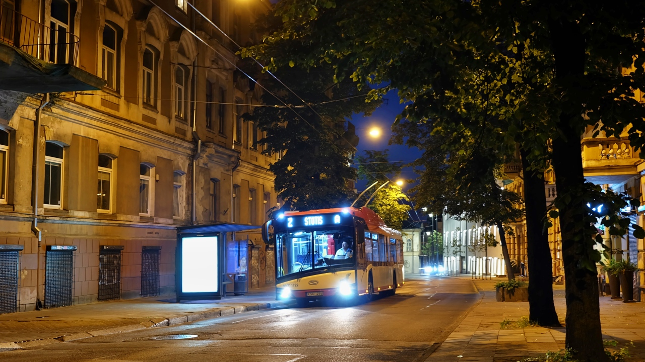 Vilna, Solaris Trollino IV 12 Škoda # 1722