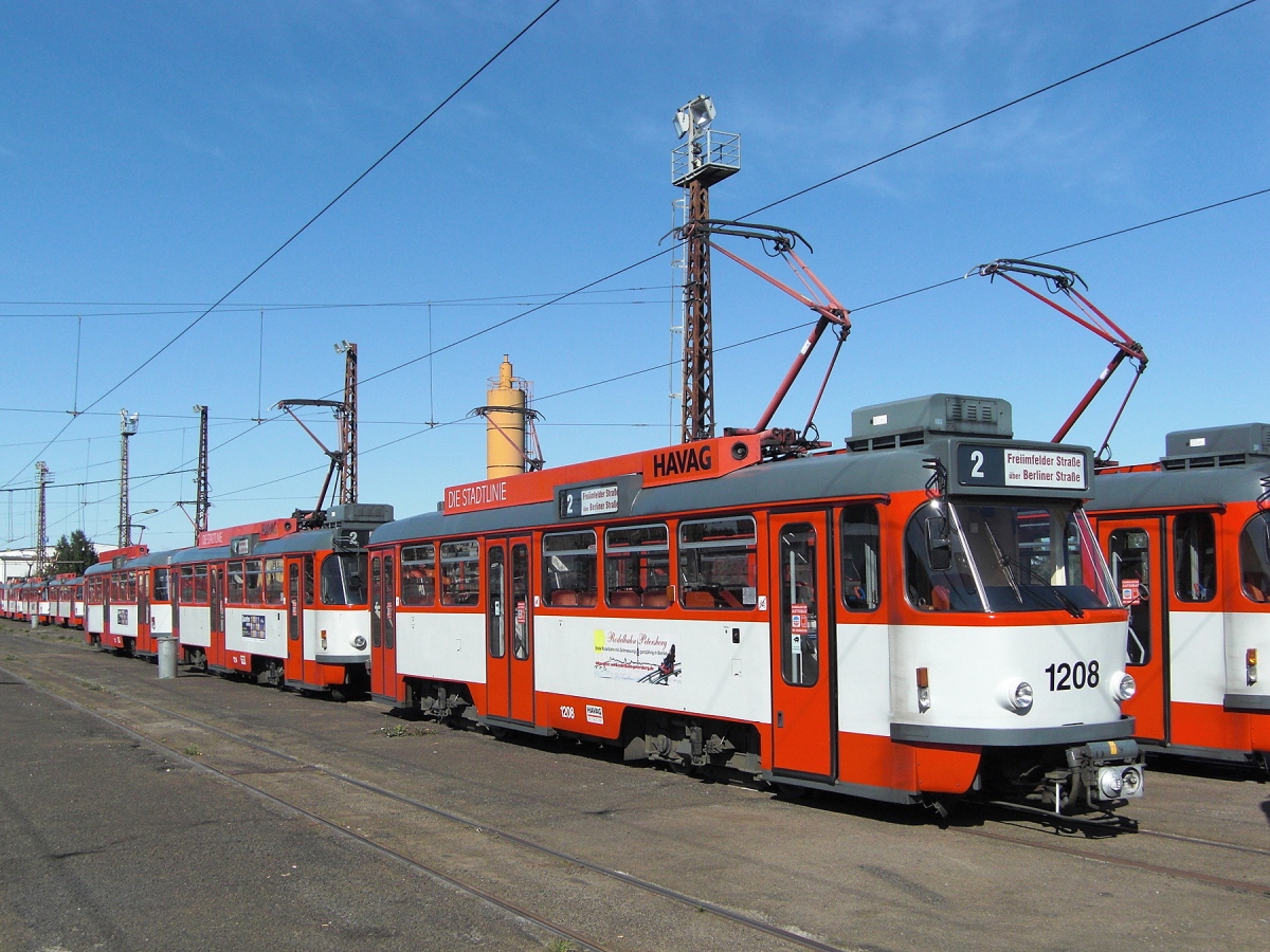 Галле, Tatra T4DC № 1208