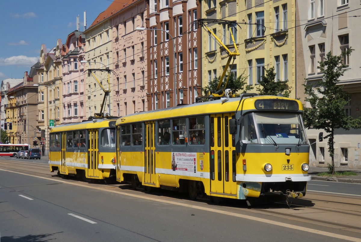 Пльзень, Tatra T3R.P № 235