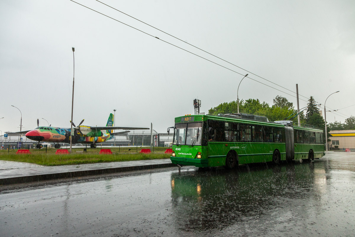 Kiev, Kyiv-12.03 Nr. 4040; Kiev — Trip on trolleybus Kiev-12.03 # 4040 14.06.2020