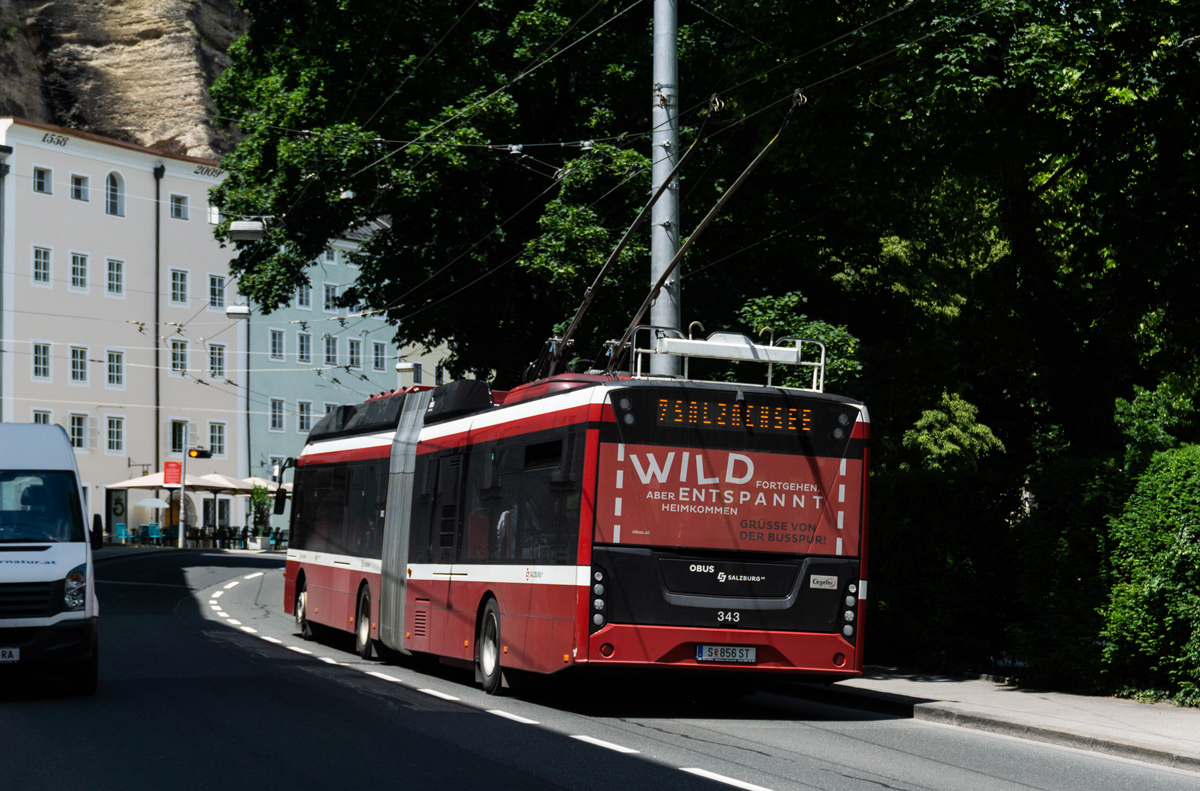 Зальцбург, Solaris Trollino III 18 AC MetroStyle № 343