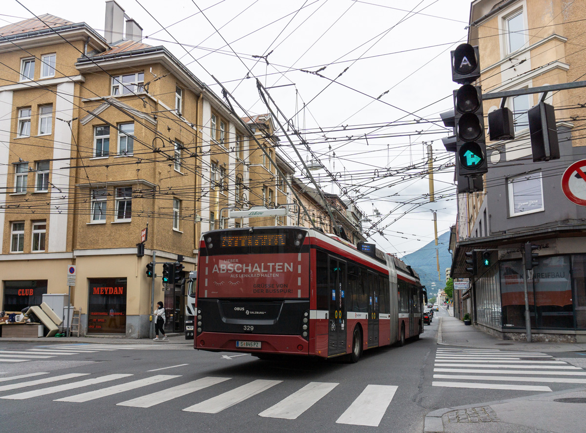 Зальцбург, Solaris Trollino III 18 AC MetroStyle № 329