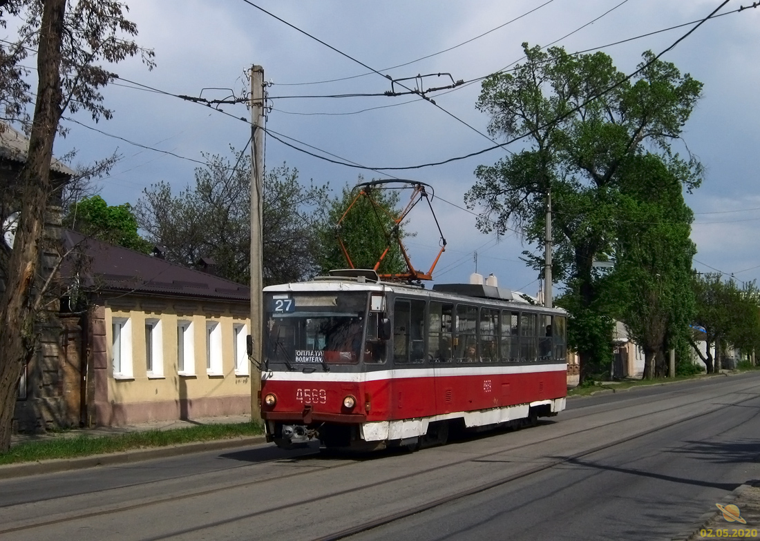 Харків, Tatra T6B5SU № 4569