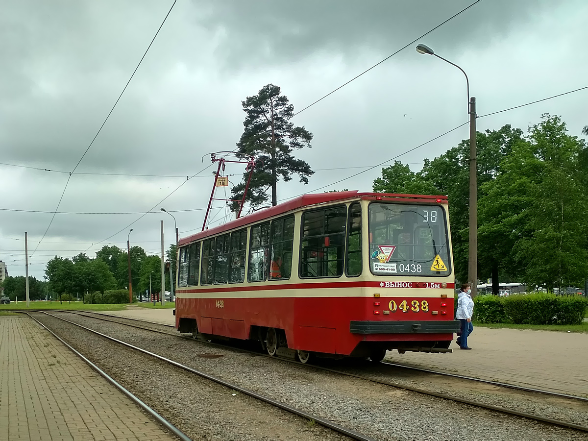 Санкт-Петербург, 71-134К (ЛМ-99К) № 0438