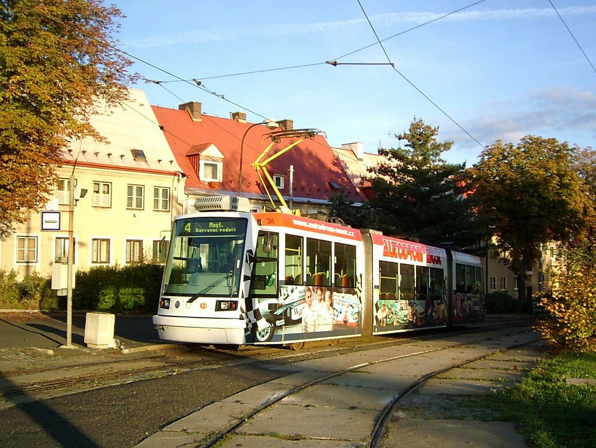 Most - Litvínov, Škoda 03T5 Astra/Anitra Br. 201