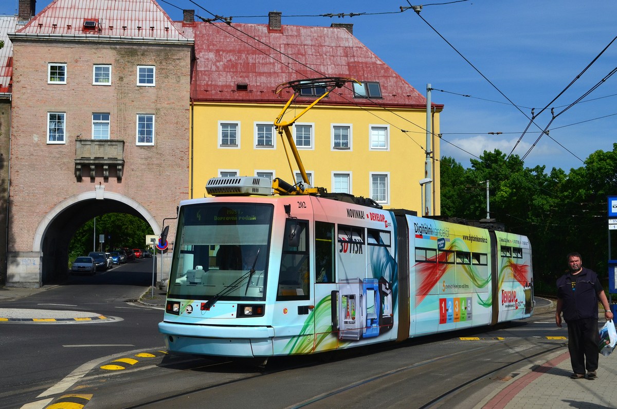 Мост ― Литвинов, Škoda 03T5 Astra/Anitra № 202