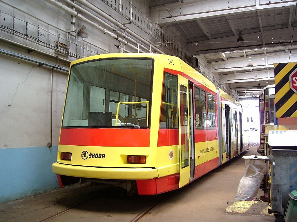 Мост ― Литвинов, Škoda 03T5 Astra/Anitra № 202