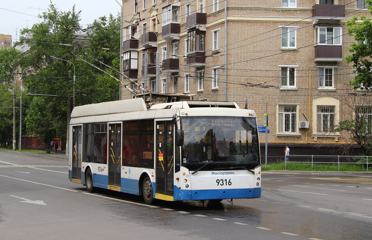 Москва, Тролза-5265.00 «Мегаполис» № 9316