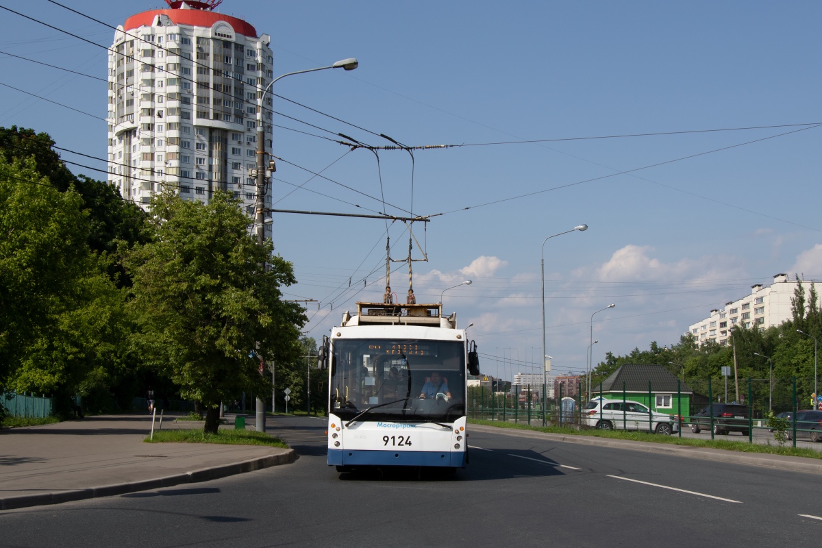 Москва, Тролза-5265.00 «Мегаполис» № 9124