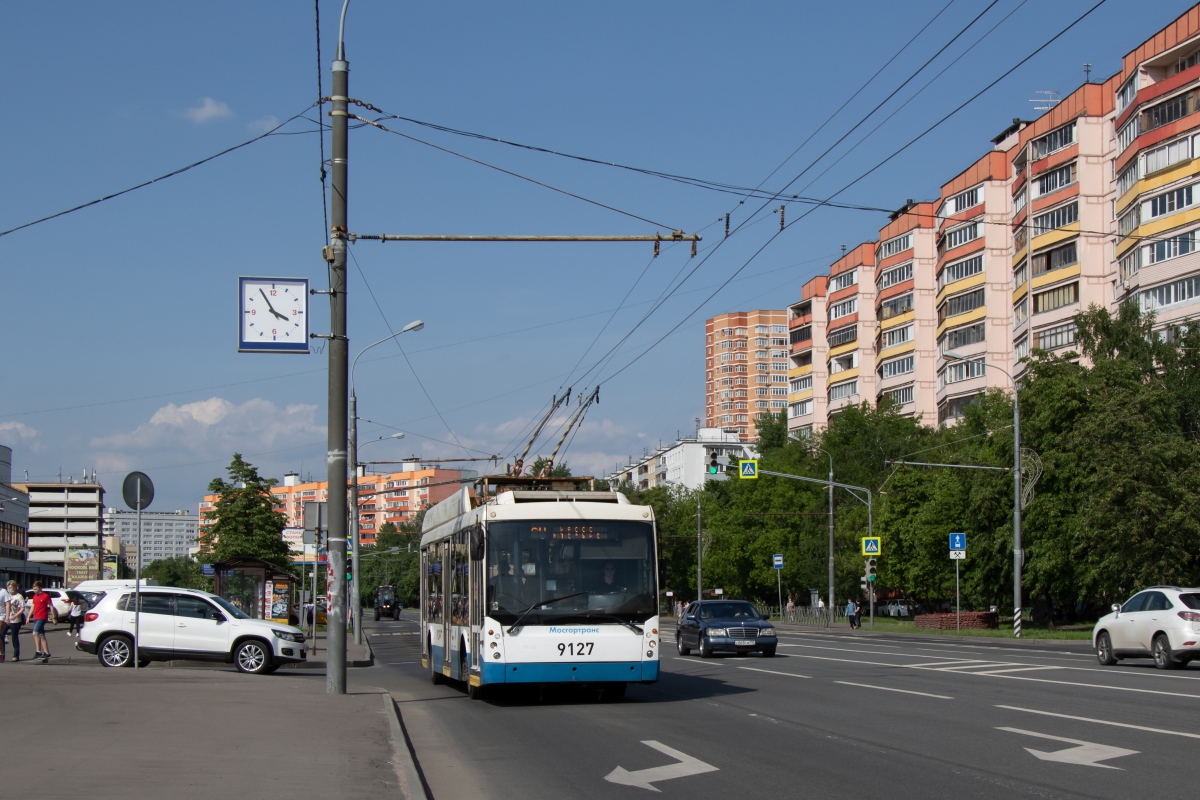 Москва, Тролза-5265.00 «Мегаполис» № 9127
