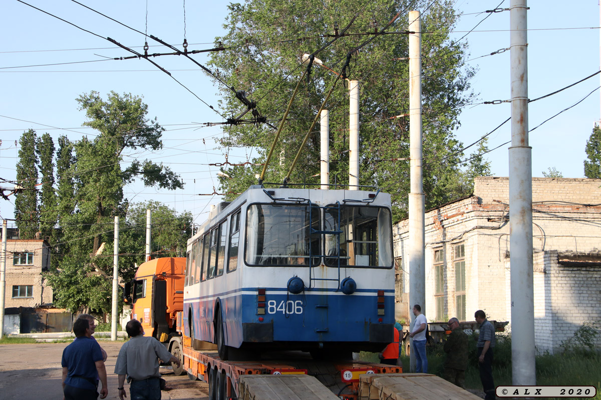 Воронеж, ЗиУ-682ГМ1 (с широкой передней дверью) № 8406