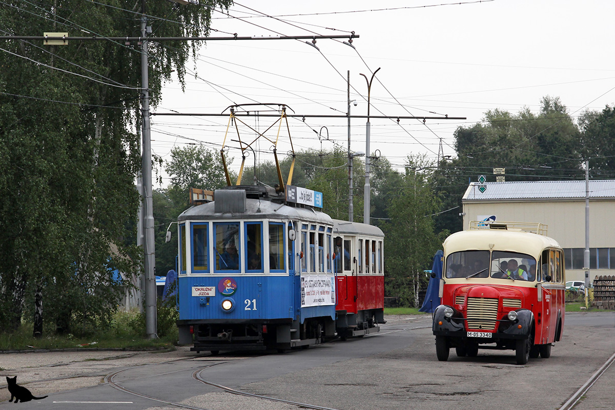 Острава, Двухосный моторный SMMD № 21; Острава — День остравских транспортников 2019