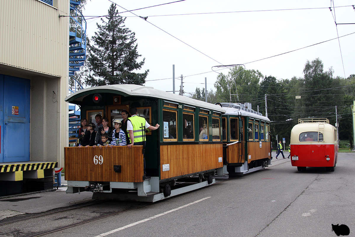 Острава, Двухосный прицепной Graz № 69; Острава — День остравских транспортников 2019