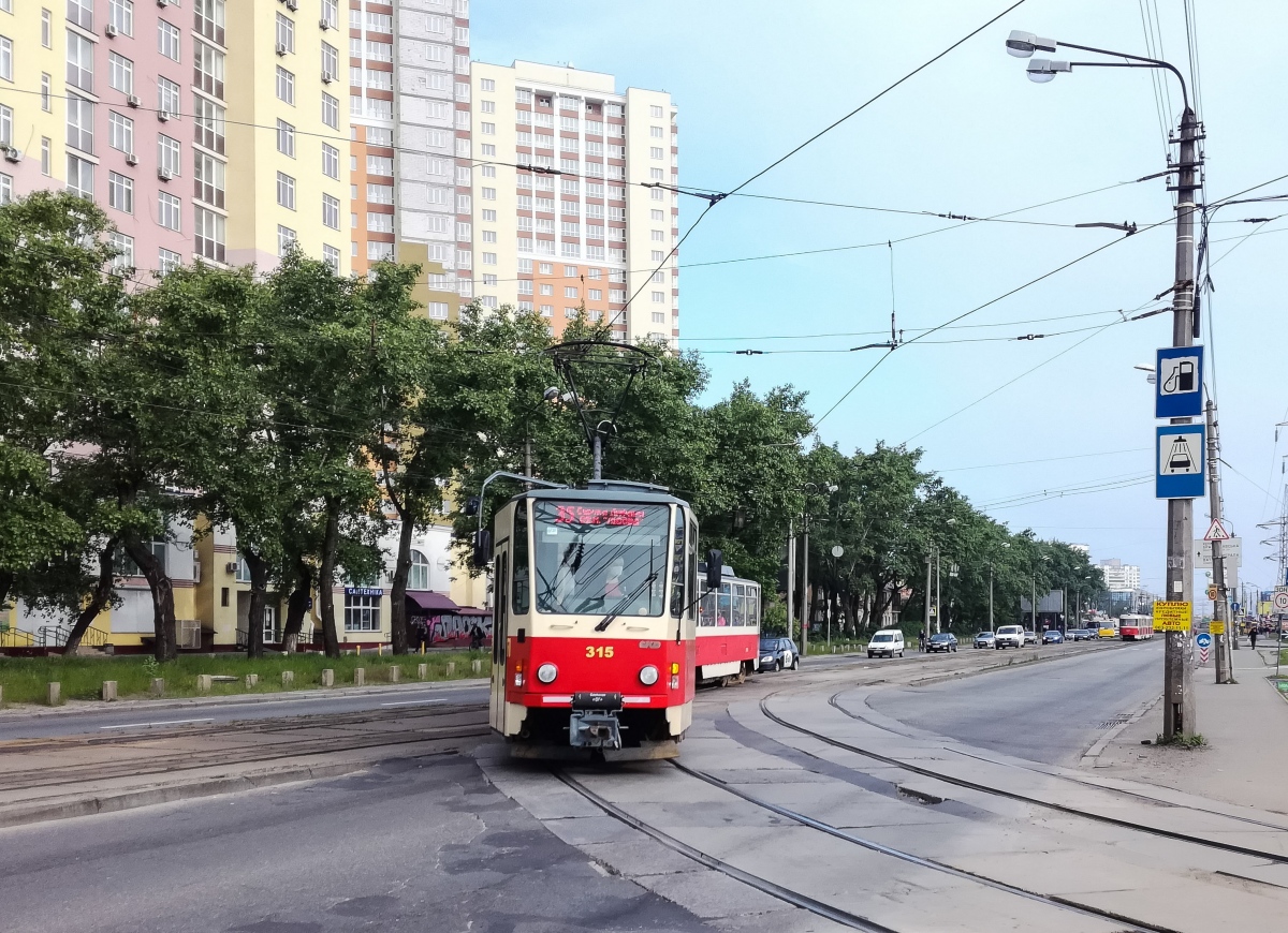 Киев, Tatra T6A5 № 315
