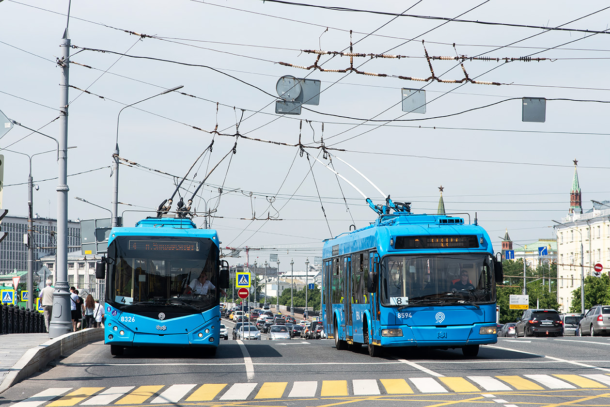 Москва, БКМ 321 № 8326; Москва, БКМ 321 № 8594 Москва, БКМ 321 № 8326; Москва, БКМ 321 № 8594