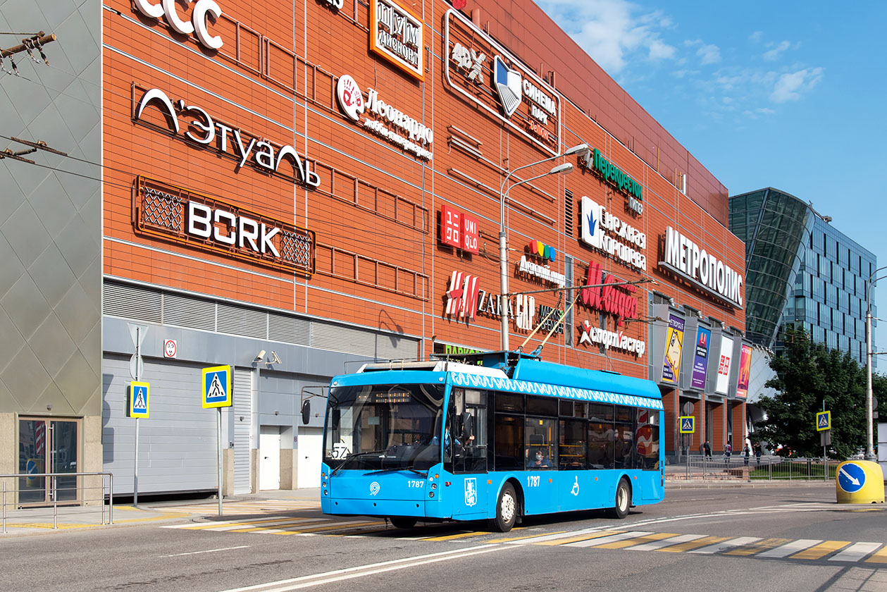 Москва, Тролза-5265.00 «Мегаполис» № 1787