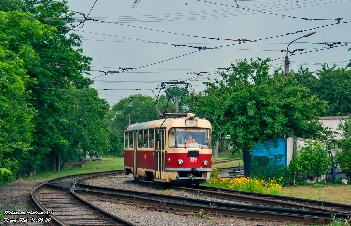 Кривой Рог, Tatra T3R.P № 019
