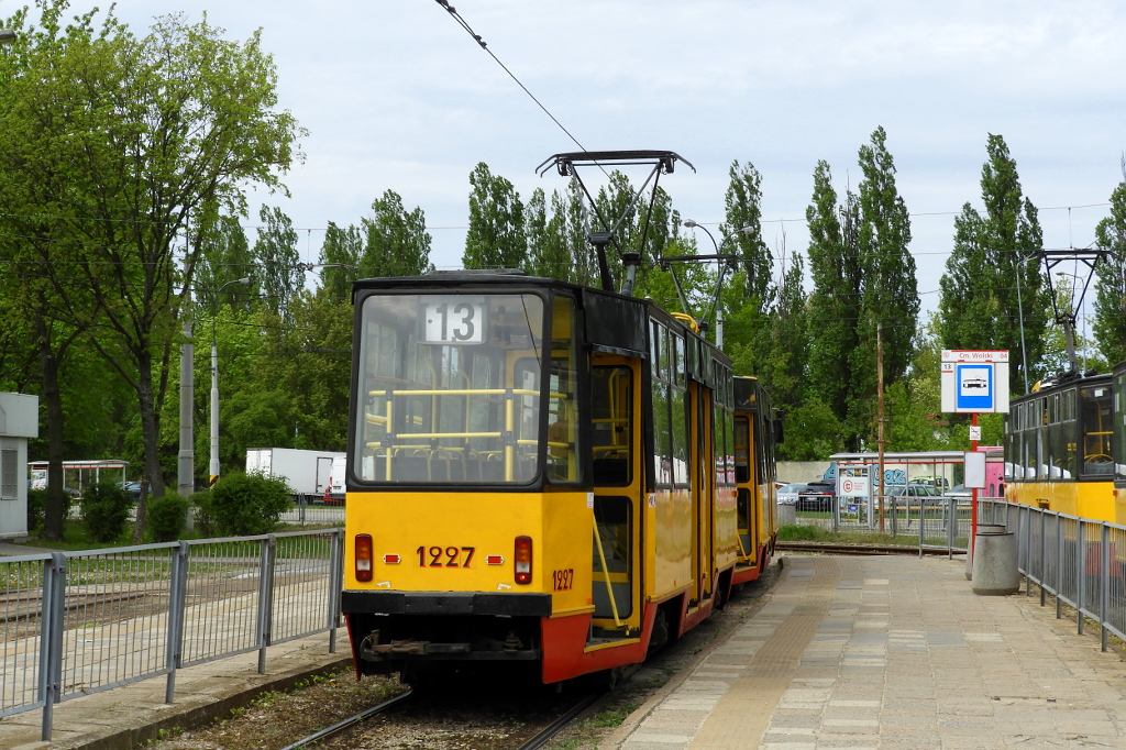 Варшава, Konstal 105Na № 1227