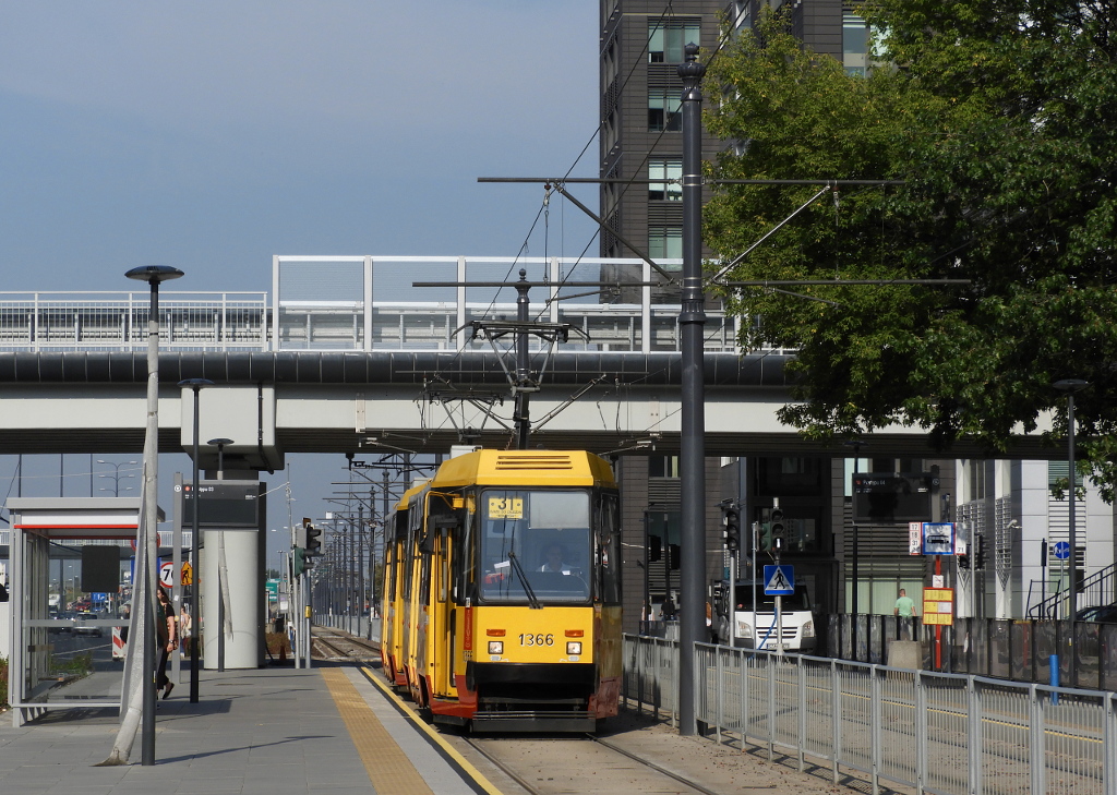 Warsaw, Konstal 105Na № 1366